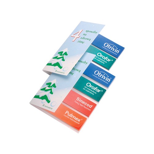 Adhesive Paper Index Set in Soft Cover with Exposed Tabs