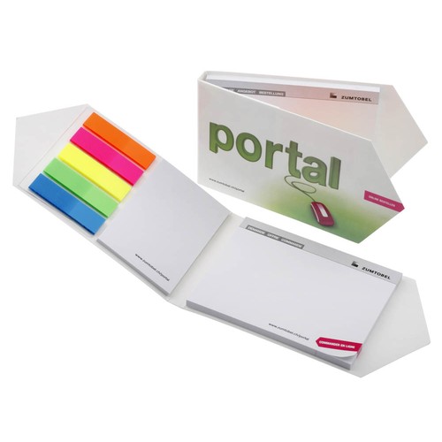 Foil Indexes with Two Adhesive Notepads in Carton Cover