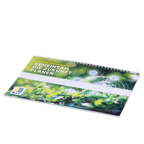 Flat 10-Year Desk Calendar A4 with Spiral Binding Flat 10-Year Desk Calendar A4 with Spiral Binding