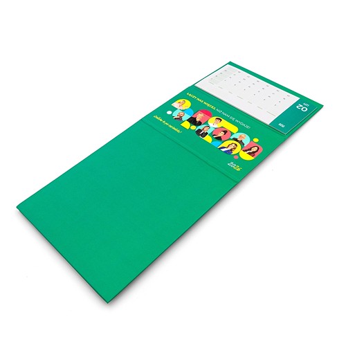 Petit calendrier de bureau à couverture rigide - 4