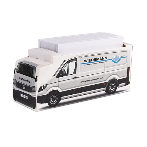 Bloc-Notes en Forme de Véhicule | Objet Promotionnel Transport et Logistique - 1
