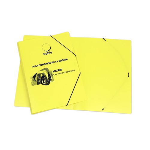 Chemise de bureau fermeture élastique 34,5x25x3cm (fermé)