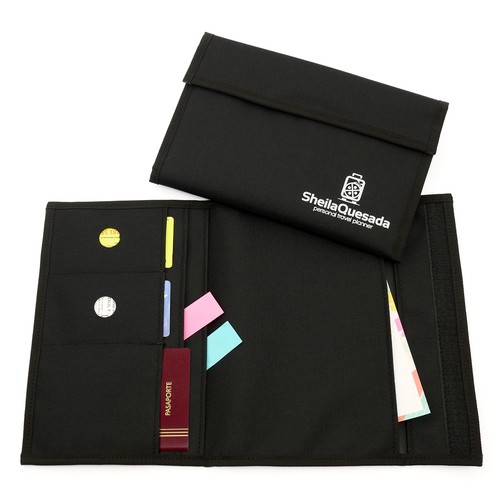 Compagnon de voyage en polyester 25,2x40cm (ouvert) 25,2x17cm (fermé)