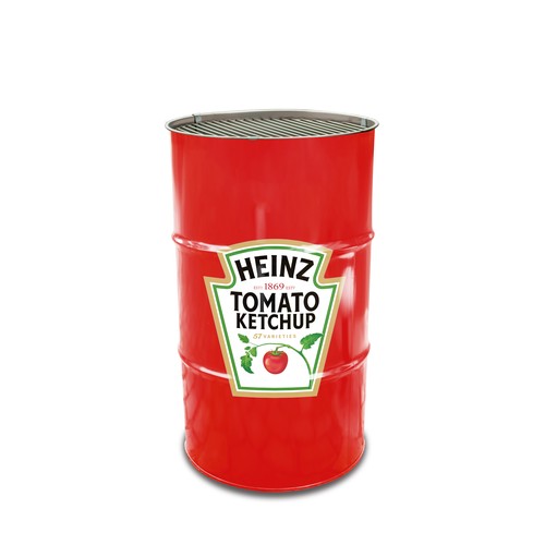 BBQ Barrel Medium Full Colour | 120 Liter BBQ Barrel