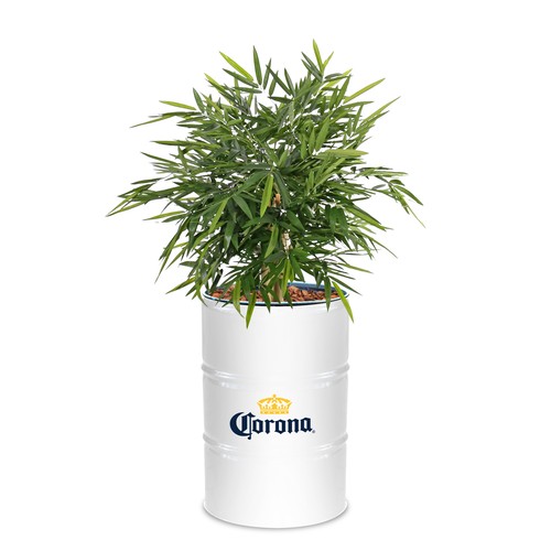 BARRIL BOTÁNICO GRANDE RAL | MACETERO DE 200 LITROS