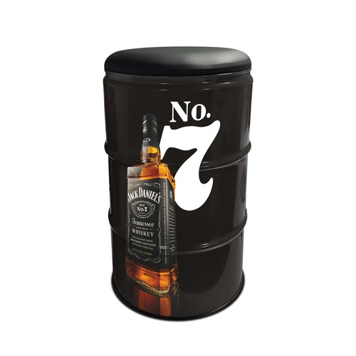 Barrel Seat Lidded Full Colour