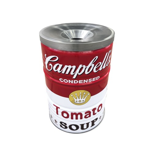 CONTENEDOR BARRIL GRANDE FULL COLOUR CON TAPA IGNÍFUGA | CONTENEDOR DE 200 LITROS