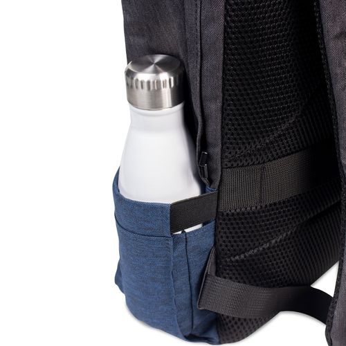 GENOA BPACK. Sac à dos antivol en polyester recyclé haute densité 600D - 7
