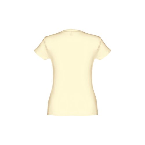 amarillo pastel THC SOFIA. Camiseta de mujer