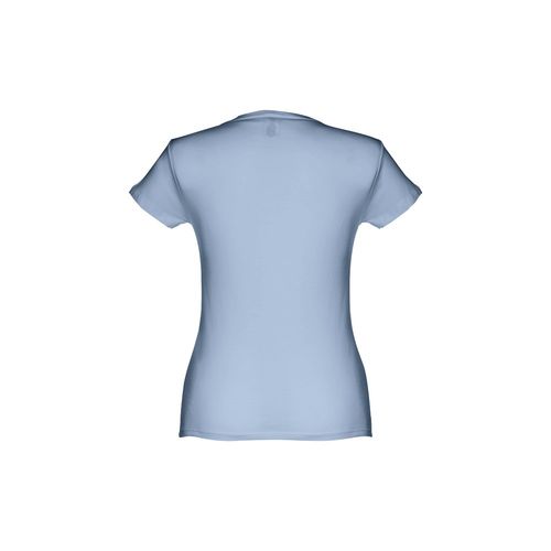 azul / blanco pastel THC SOFIA. Camiseta de mujer