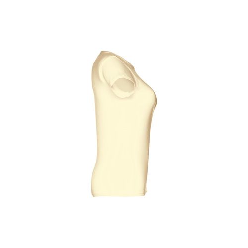amarillo pastel THC SOFIA. Camiseta de mujer