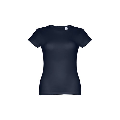 azul noche THC SOFIA. Camiseta de mujer