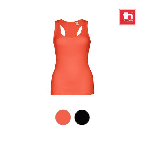 THC TIRANA. Camiseta sin mangas para mujer