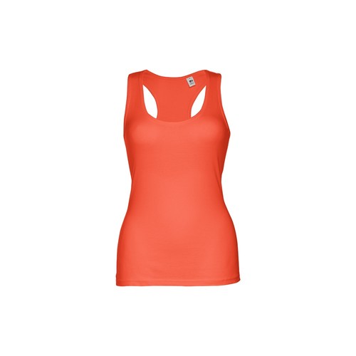 coral THC TIRANA WH. Camiseta sin mangas para mujer