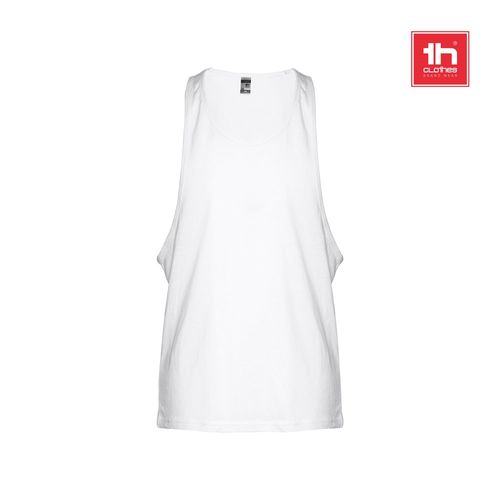 white THC IBIZA. Camisetas sin margas para hombre