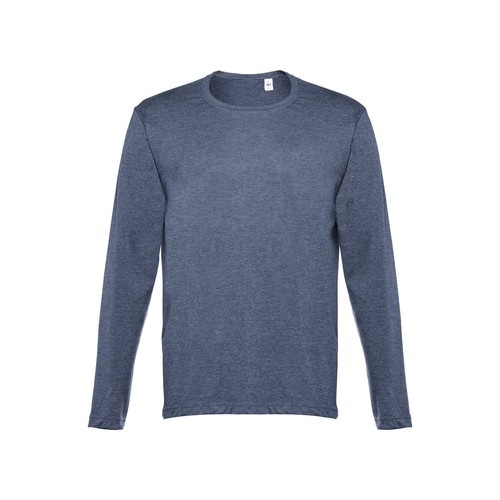 azul chiné THC BUCHAREST. Camiseta manga larga para hombre