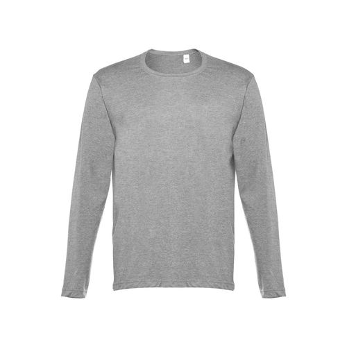 moteado gris claro THC BUCHAREST. Camiseta manga larga para hombre
