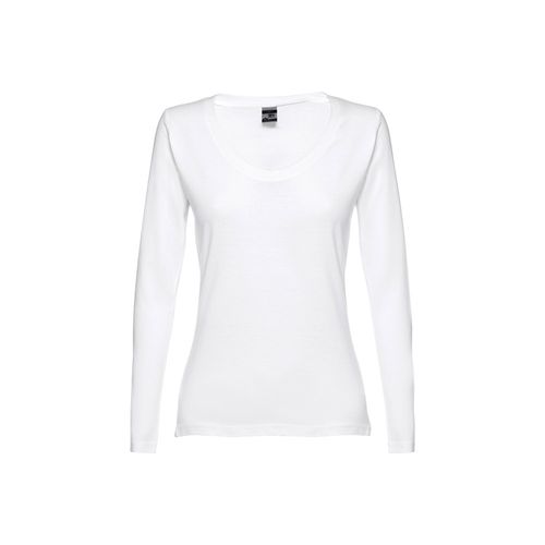 white THC BUCHAREST WOMEN. Camiseta manga larga para mujer