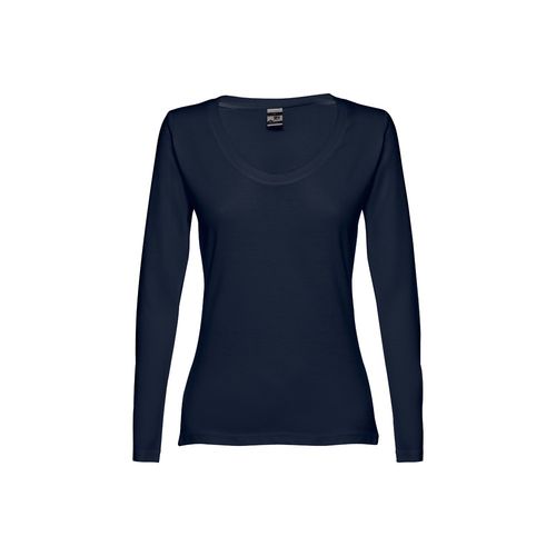 blue THC BUCHAREST WOMEN WH. Camiseta manga larga para mujer
