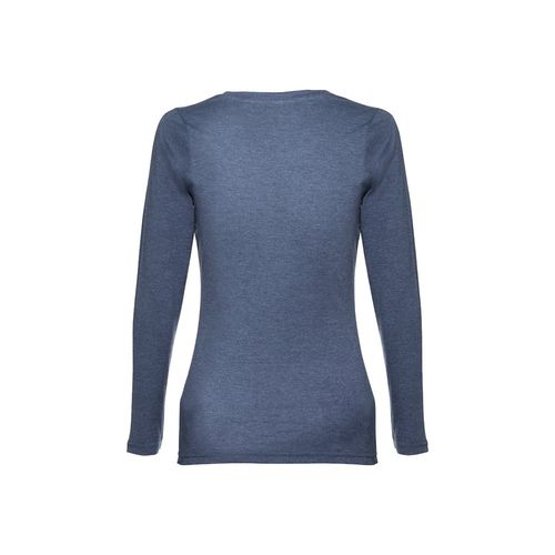 azul chiné THC BUCHAREST WOMEN. Camiseta manga larga para mujer