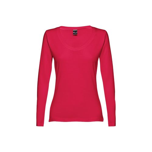 red THC BUCHAREST WOMEN WH. Camiseta manga larga para mujer