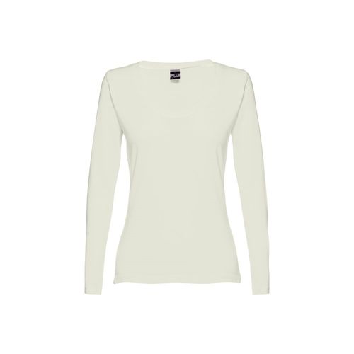 verde pastel THC BUCHAREST WOMEN WH. Camiseta manga larga para mujer