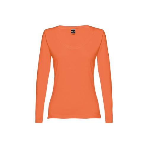terracotta THC BUCHAREST WOMEN WH. Camiseta manga larga para mujer