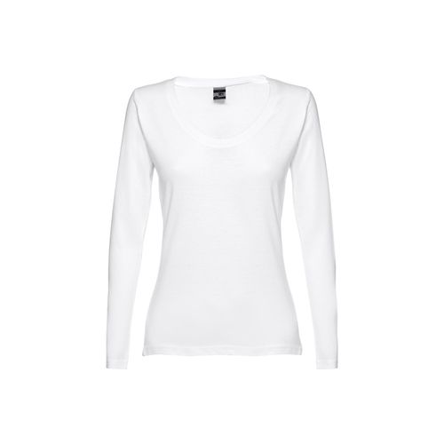 THC BUCHAREST WOMEN WH. Camiseta manga larga para mujer
