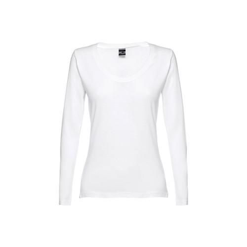 THC BUCHAREST WOMEN WH. T-shirt à manches longues ceinturé pour femmes - 3