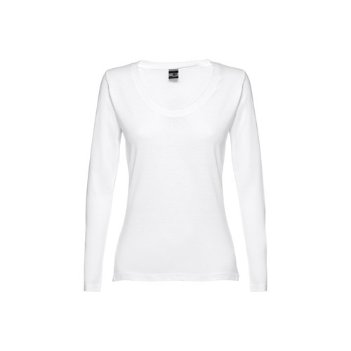 THC BUCHAREST WOMEN WH. T-shirt à manches longues ceinturé pour femmes - 2
