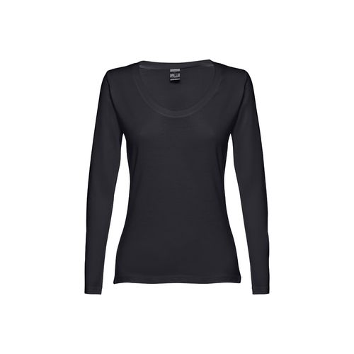 black THC BUCHAREST WOMEN WH. Camiseta manga larga para mujer