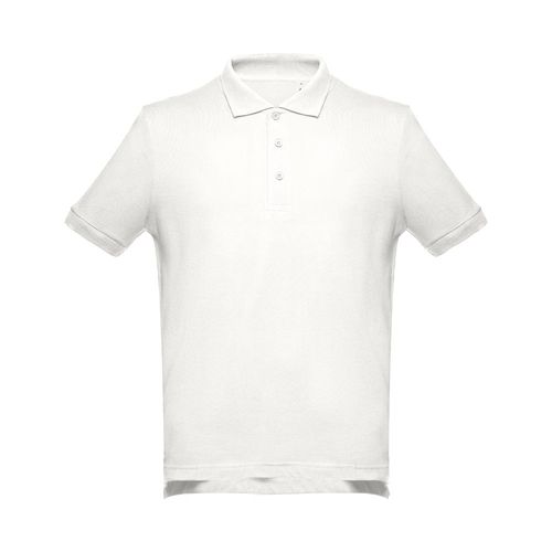 blanco pastel THC ADAM WH. Polo de hombre