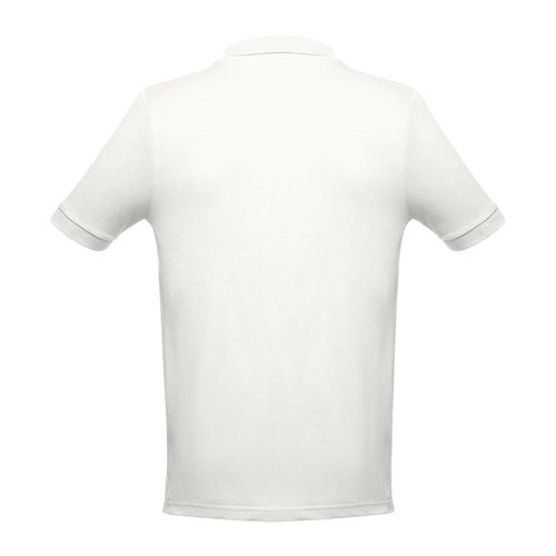 blanco pastel THC ADAM. Polo de hombre