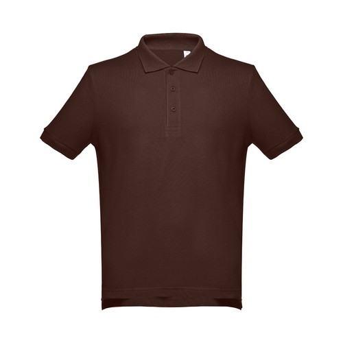 marrón oscuro THC ADAM. Polo de hombre