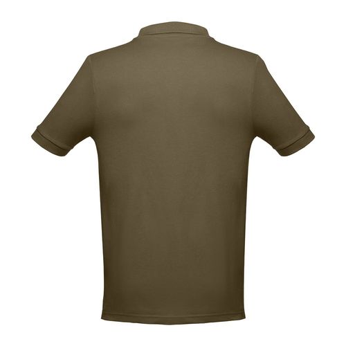 verde militar THC ADAM. Polo de hombre