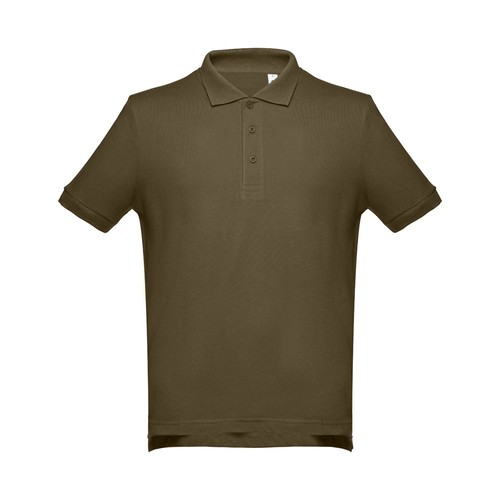 verde militar THC ADAM. Polo de hombre