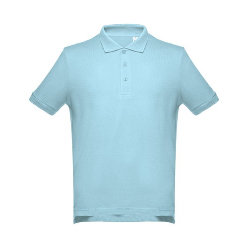 azul claro THC ADAM. Polo de hombre