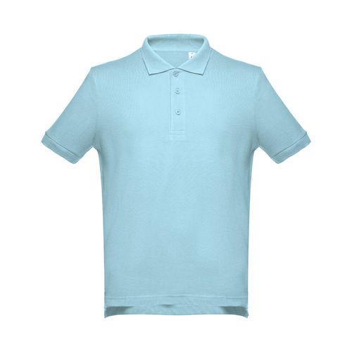 azul claro THC ADAM WH. Polo de hombre