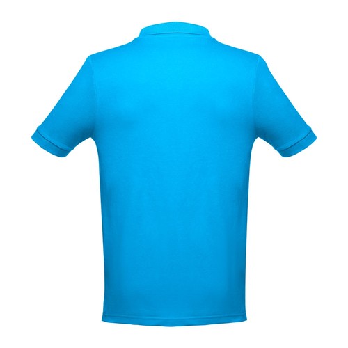 azul aqua THC ADAM. Polo de hombre