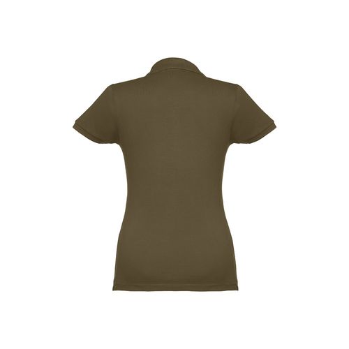 verde militar THC EVE. Polo de mujer