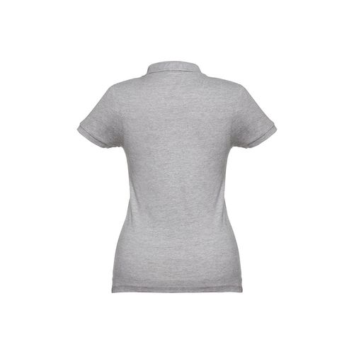 moteado gris claro THC EVE. Polo de mujer