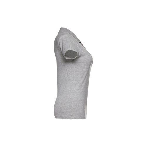 moteado gris claro THC EVE. Polo de mujer