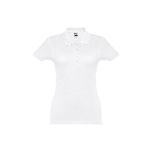 white THC EVE. Polo de mujer