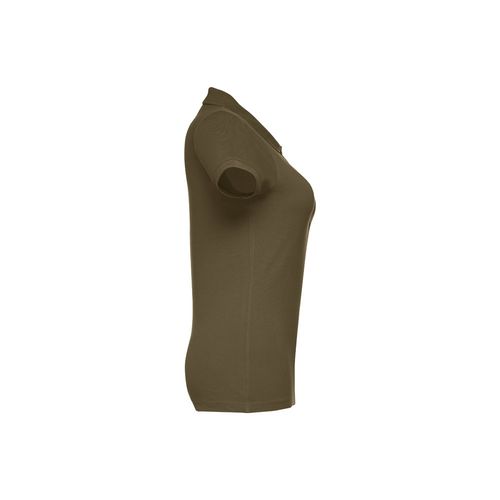 verde militar THC EVE. Polo de mujer