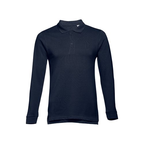 blue THC BERN. Polo de manga larga para hombre