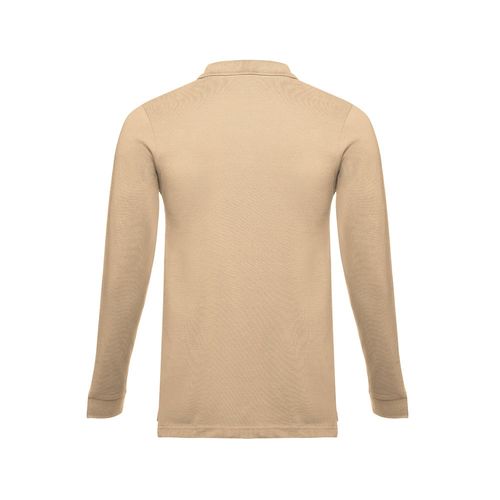 marrón claro THC BERN. Polo de manga larga para hombre