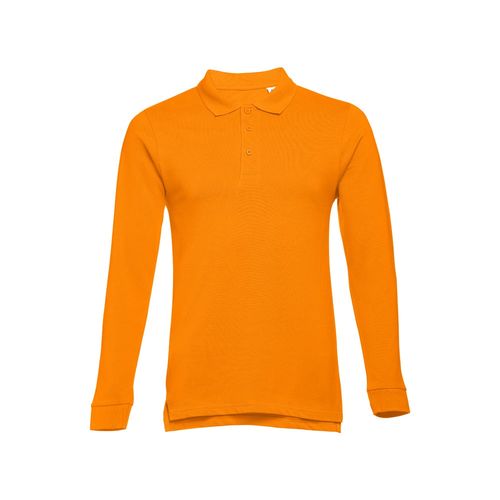 orange THC BERN. Polo de manga larga para hombre