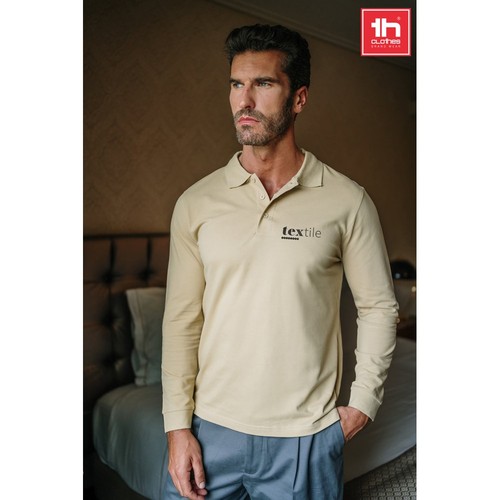 THC BERN 3XL. POLO DE MANGA LARGA PARA HOMBRE