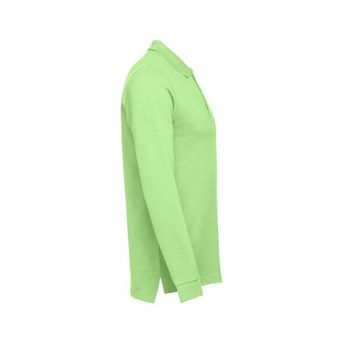 verde claro THC BERN. Polo de manga larga para hombre
