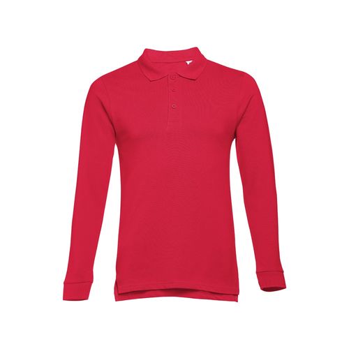 red THC BERN. Polo de manga larga para hombre